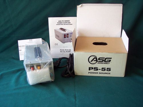 ASG Power Supply for Electric Drivers  PS-55   NEW   Electric Screwdriver