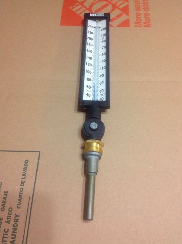 WEISS INSTRUMENTS 7VU35 THERMOMETER 30-240F