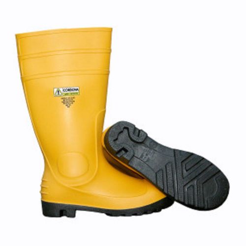 Pb3313 yellow pvc boots-steel toe size 13 for sale