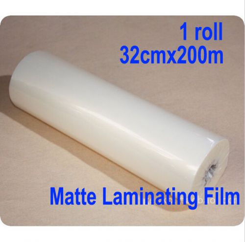 1 roll 13&#034;x 656&#039;/32cmx200m Matte Hot Laminating Film 1&#034; Core Laminator
