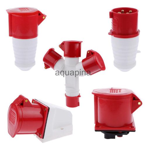 Plug socket 16a ip44 for caravan motors home camping industrial power tools for sale