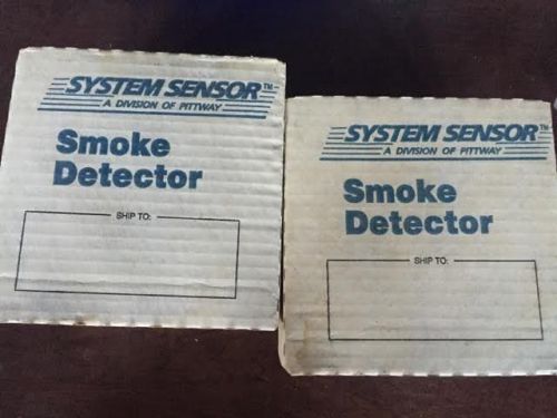 SYSTEM SENSOR 3114A Smoke Detector 400 Series 2400