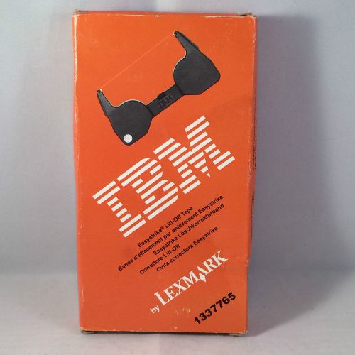 IBM Easystrike Lift-Off Tape Cassette 1337765 Cartridge by Lexmark Typewriter