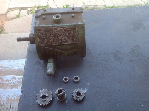 Clausing Lathe Gearbox