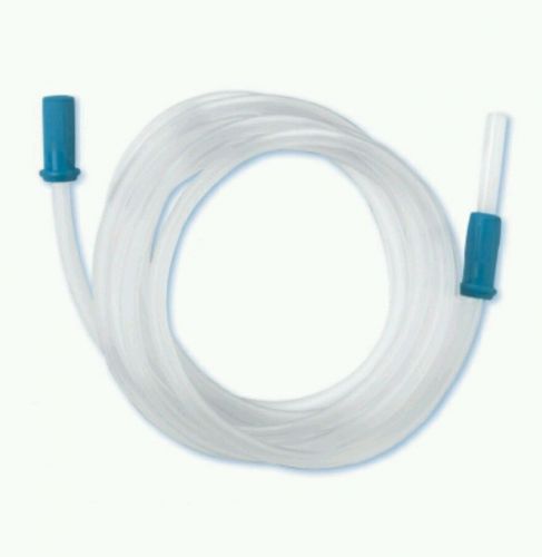 Medline DYND50246 Sterile NonConductive 6&#039; Suction Tubing, 1/4&#034; ID, Case of 50