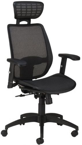 Matrix ergonomic task/desk/office chair aeron alt all mesh seat back head rest for sale