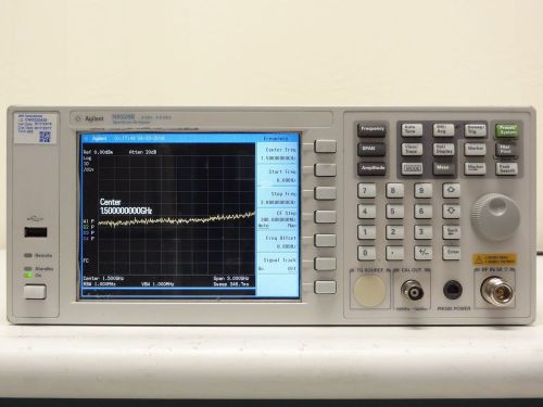Keysight (Agilent) Technologies N9320B RF Spectrum Analyzer, 9 kHz to 3 GHz