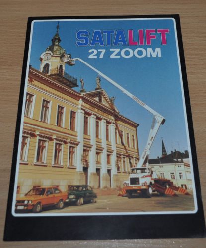Satalift Volvo Truck Hydraulic Lift Brochure Prospekt