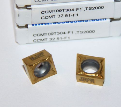 (100 PCS) *** SALE *** CCMT 32.51 F1 TS2000 SECO *** 100 INSERTS ***