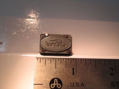 Letterpress Printers Block, Ford