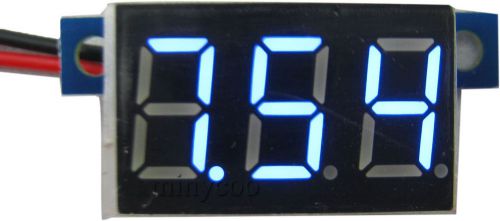 0.36&#034; DC3.3-30V Car blue led Digital Voltmeter volt meter voltage gauge Measure