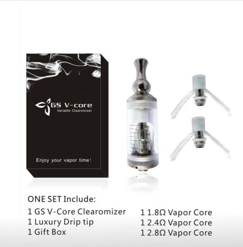 A lot of 5-clear gs-v core vivi nova 2.8ml clearomizers for sale