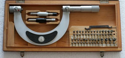 Vintage German Screw Thread Micrometer SUHL 75-100mm - NEW!