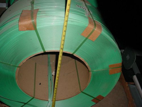Industrial pet aar-11 plastic strapping 5/8 width .040 thick 16 x 12 inch core for sale