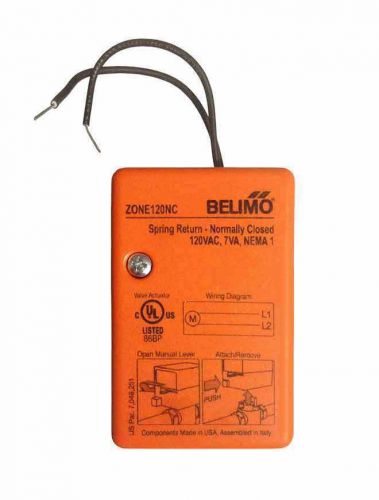 Belimo zone120nc spring return actuator zone215n-10 (new) for sale