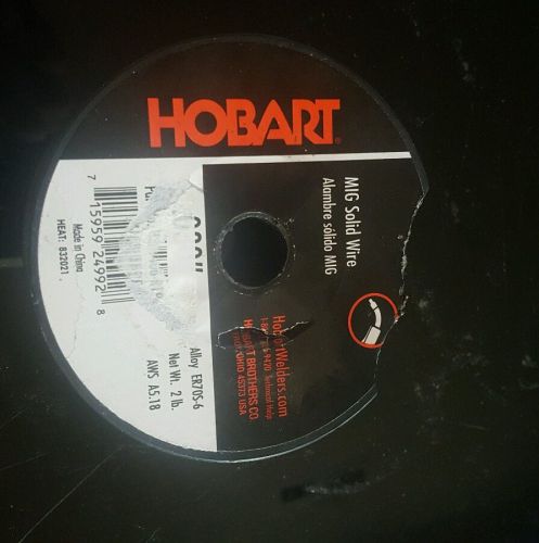 Hobart ER 70S6 MIG Wire .030&#034; X 2 LB (4&#034;) Spool