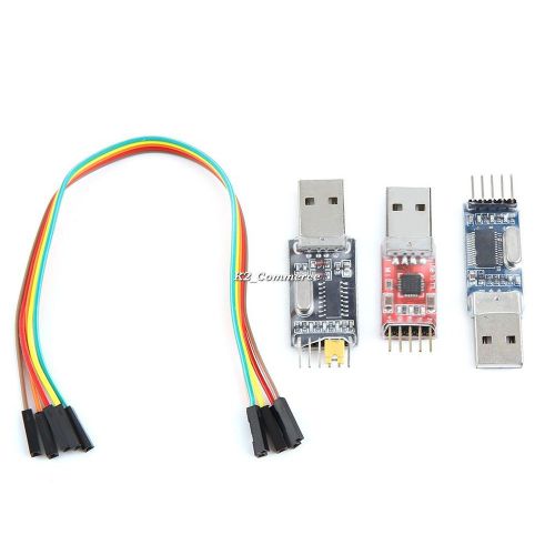 USB To TTL Module Serial Converter Adapter CP2102 + CH340 + PL2303 STC K2