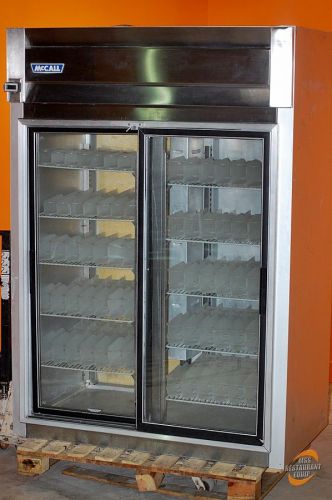 Mccall 2-door pass-thru refrigerator, model 4045-p *30 day warranty* for sale