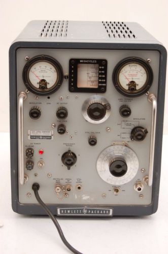 Hp 608d vhf signal generator 115/230 v 10-420 megacycles in 5 bands for sale