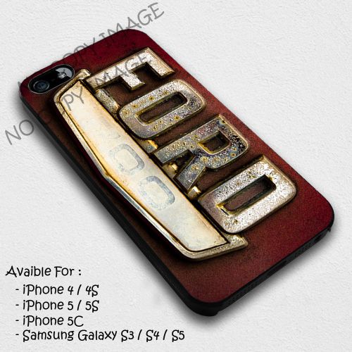Rusted Ford car sporty Iphone Case 5/5S 6/6S Samsung galaxy Case