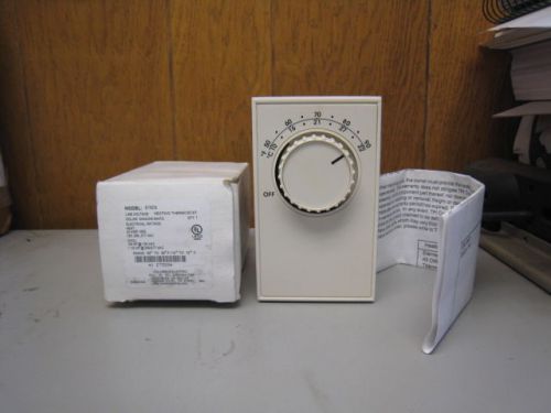 Columbus electric et5ds celsius and fahrenheit line voltage heating thermostat for sale
