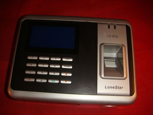 Lonestar Biometric Fingerprint Prox PIN Entry Time Attendance Clock LS-836 ASIS