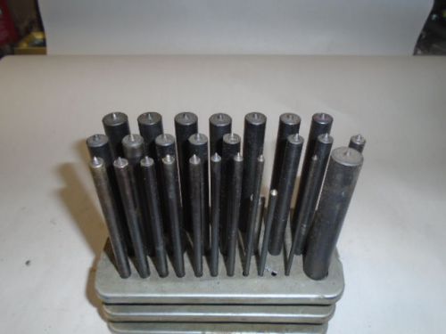 MACHINIST TOOLS LATHE MILL Machinsit Set of Transfer Center Punch es