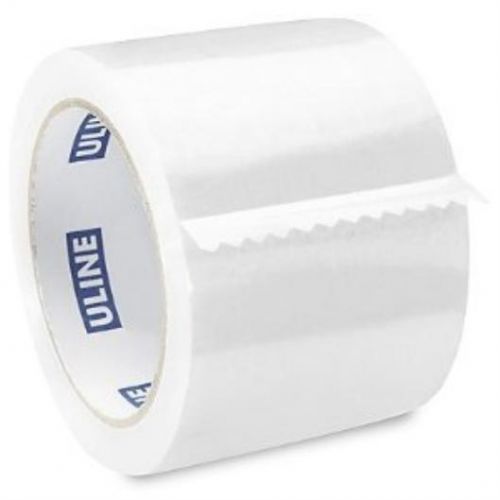 Uline 2.6 Mil Packing &amp; Shipping Tape Clear 3&#034; X 55 Yds (S-1893) Tape Packing