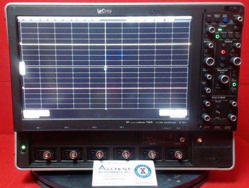 Lecroy Wavepro 735Zi Lecroy Wavepro 735Zi, 4 Channel, 3.5 GHz Digital Oscillosco