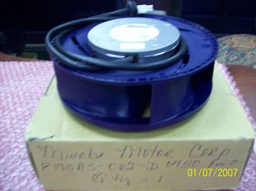 Minebea motor corp. f175a5-062-d0750 rev 0 unused, open box fan for sale
