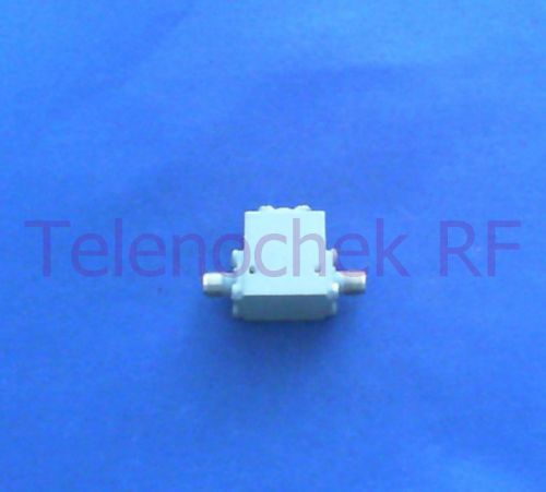 RF microwave single junction isolator 6000 MHz - 12.4 GHz / 20 Watt / data