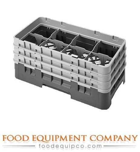 Cambro 8HS638416 Camrack® Glass Rack with 3 extenders half size 8...