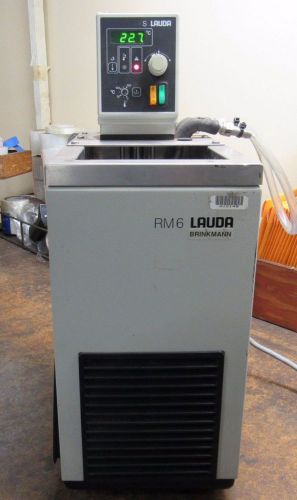 LAUDA BRINKMAN RM6 REFRIGERATING CIRCULATING WATER BATH GERMANY FREE SHIPPING