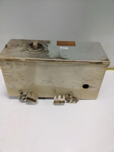 Arrow-hart 30amp 3ph 3w 600v continental division disconnect i2b-351 for sale