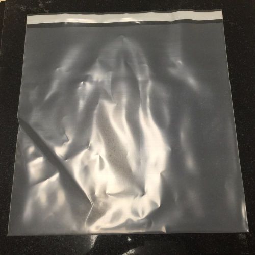 Uline plastic lip &amp; tape poly bags 12x12 (6 mil heavy duty) 1000 ct. for sale