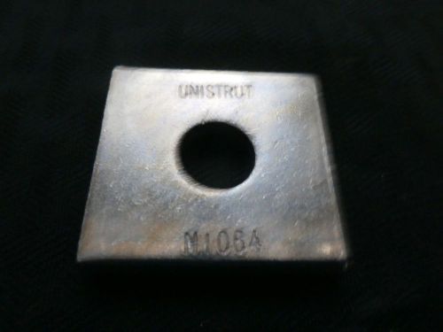 Unistrut, p1064, 9/16&#034; square washer qty- 75 for sale