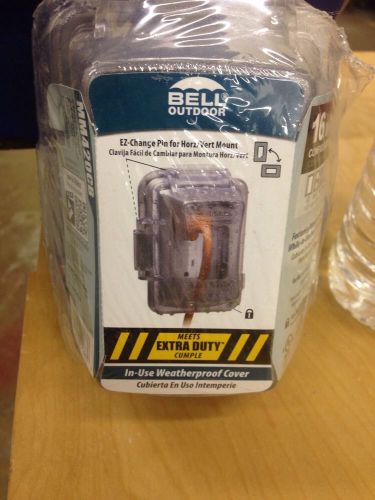 Hubbell Electrical Products In-Use Weatherproof Cover, Clear, New, Free Shipping