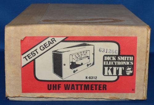 Dick Smith Electronics UHF Watt Meter Kit K-6312