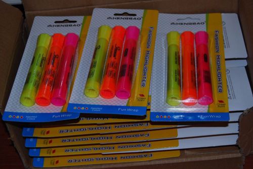 Lot Of 72pcs Highlighter Pen Marker School Office Wholesale Free Shipping