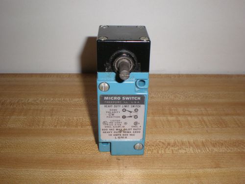 New Micro Switch HONEYWELL LSN1A Heavy Duty Limit Switch10 Amp