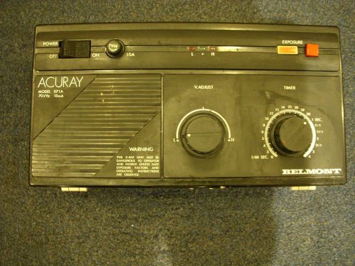 Belmont ACURAY Model 071A control box x-ray dental medical