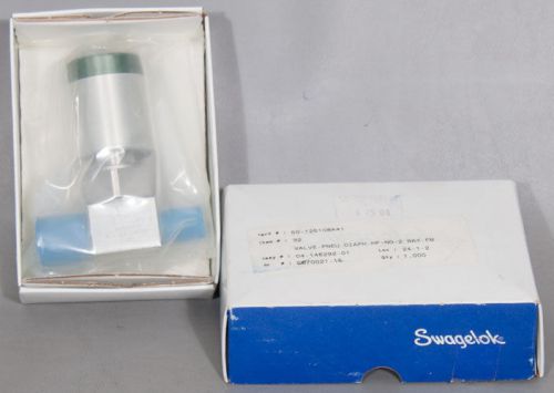 New swagelok 6lv-df13402p-o 2-way high-flow diaphragm valve, asm pn:50-125108a41 for sale