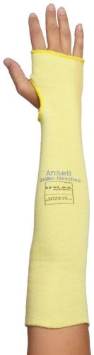 Ansell Kevlar Golden NeedlesThumb Slot, Yellow, 50 Pack