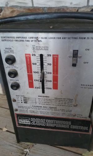 Montgomery Ward Pwr Craft 295 Continuous Amp Control Stick Welder