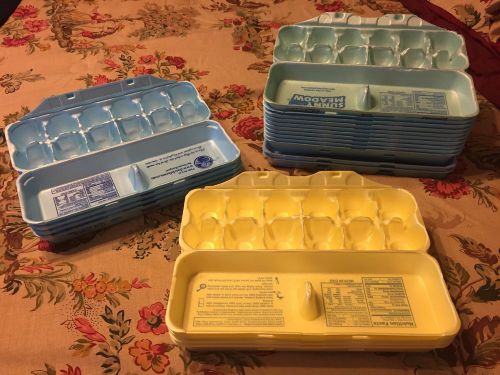 Foam Egg Cartons Lot Of 20 Assorted Sizes
