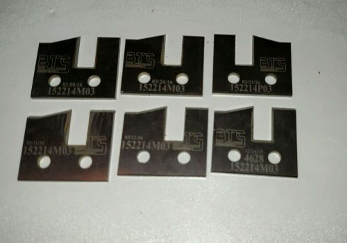 Lot if 6 Solid Carbide Machine Profiling Blades