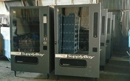 Lot of 8 Supply Bay Vending Machines