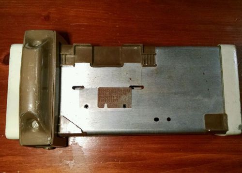Vintage Portable Addressograph Manual Credit Card Imprinter Slider