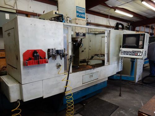 Toyoda fv45 cnc vertical mill for sale