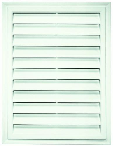 Builders edge 18 in. x 24 in. rectangle gable vent in white for sale